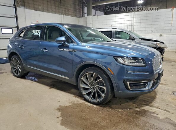 2LMPJ8LPXKBL31933 2019 LINCOLN NAUTILUS Blue Առջևի աջ