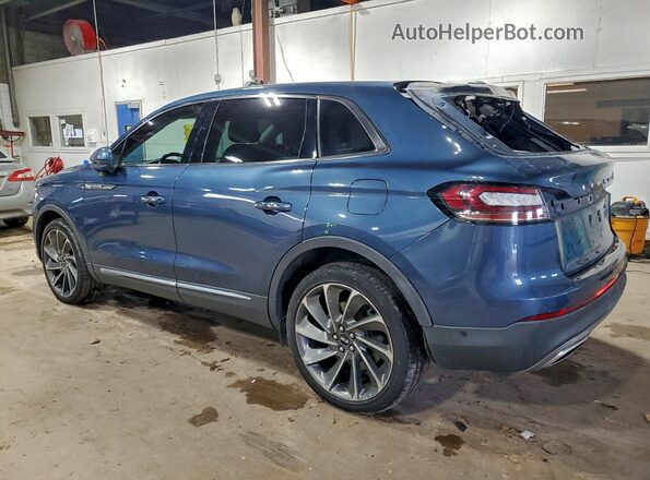2LMPJ8LPXKBL31933 2019 LINCOLN NAUTILUS Blue Հետևի ձախ