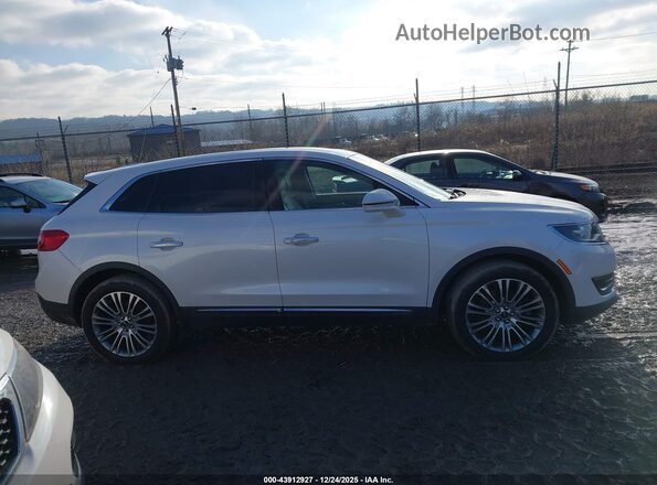 2LMPJ8LR3JBL46595 2018 LINCOLN MKX White სალონის 360-გრადუსიანი ხედი