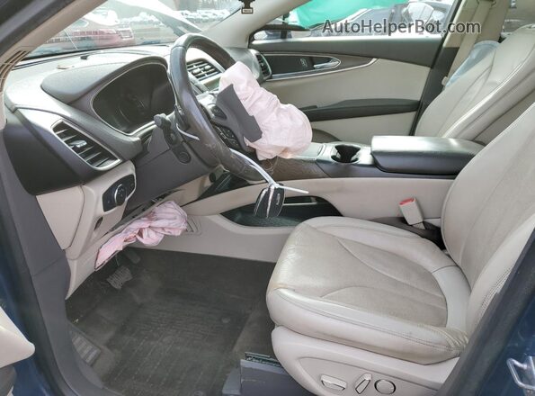 2LMPJ8LR8JBL42347 2018 LINCOLN MKX Blue წინა სალონის ხედი