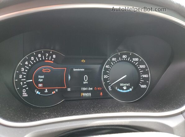 2LMPJ8LR8JBL42347 2018 LINCOLN MKX Blue ხელსაწყოთა პანელის ხედი