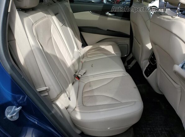 2LMPJ8LR8JBL42347 2018 LINCOLN MKX Blue უკანა სალონის ხედი