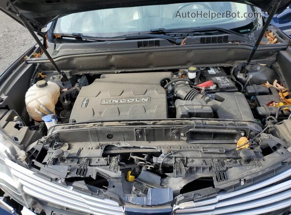 2LMPJ8LR8JBL42347 2018 LINCOLN MKX Blue ძრავის განყოფილების ხედი