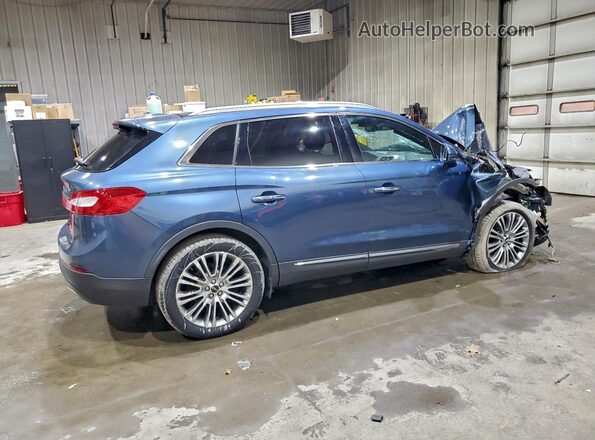 2LMPJ8LRXJBL47131 2018 LINCOLN MKX Blue Trasero derecho