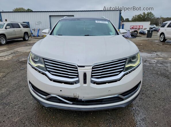 2LMTJ6LR9GBL45947 2016 LINCOLN MKX Белый Вид спереди