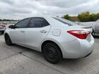2016 Toyota Corolla L Серебряный vin: 2T1BURHE2GC497392