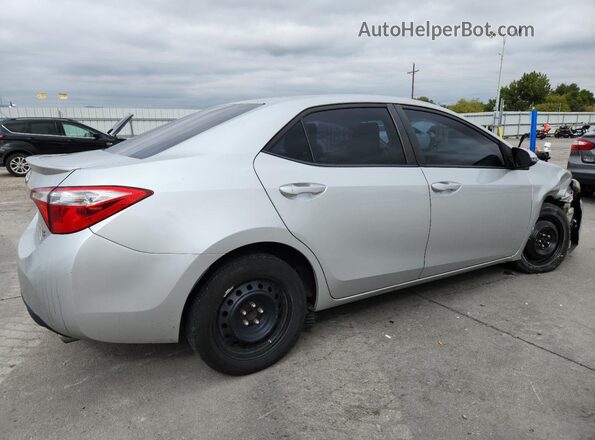2T1BURHE2GC497392 2016 TOYOTA LL Серебряный Задняя правая четверть