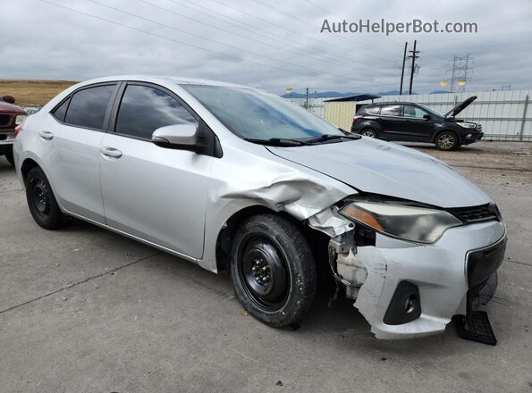 2T1BURHE2GC497392 2016 TOYOTA LL Серебряный Передняя правая четверть