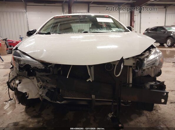 2T1BURHE5KC189237 2019 TOYOTA LL White Widok z przodu