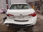 2019 Toyota Corolla Le White vin: 2T1BURHE5KC189237