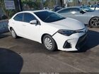 2018 Toyota Corolla Xse White vin: 2T1BURHE7JC077294