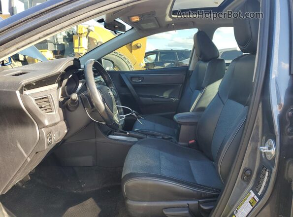 2T1BURHE8GC574217 2016 TOYOTA LL Gray Вид салону спереду