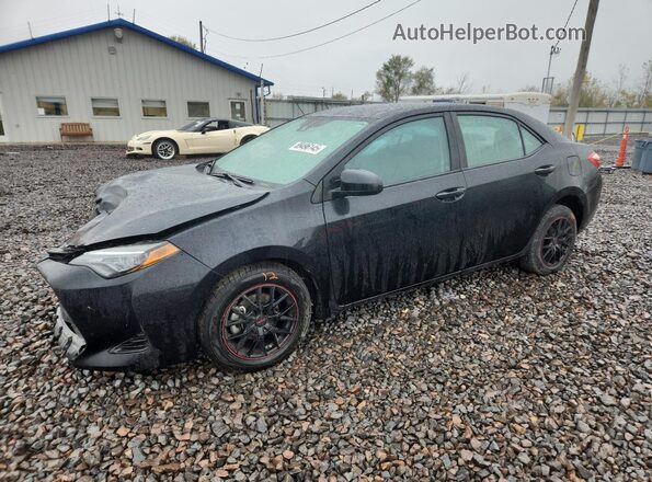 2T1BURHEXHC943452 2017 TOYOTA COROLLA Black Vista tres cuartos delantera izquierda