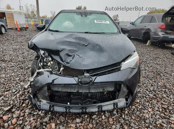 2T1BURHEXHC943452 2017 TOYOTA COROLLA Black Vista frontal