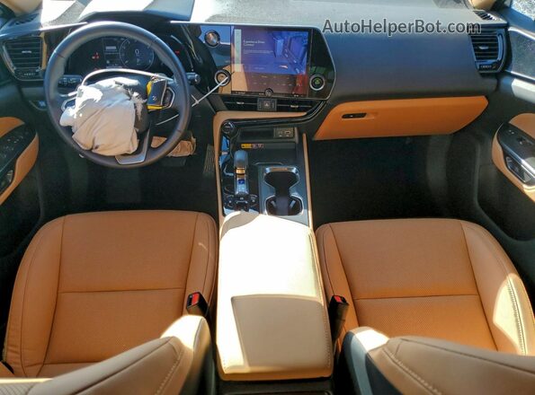 2T2ADCAZ5SC023012 2025 LEXUS NX Gray წინა პანელის ხედი