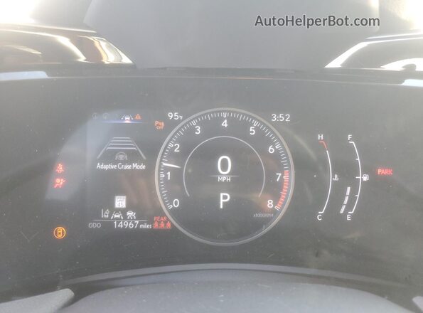 2T2ADCAZ5SC023012 2025 LEXUS NX Gray ხელსაწყოთა პანელის ხედი