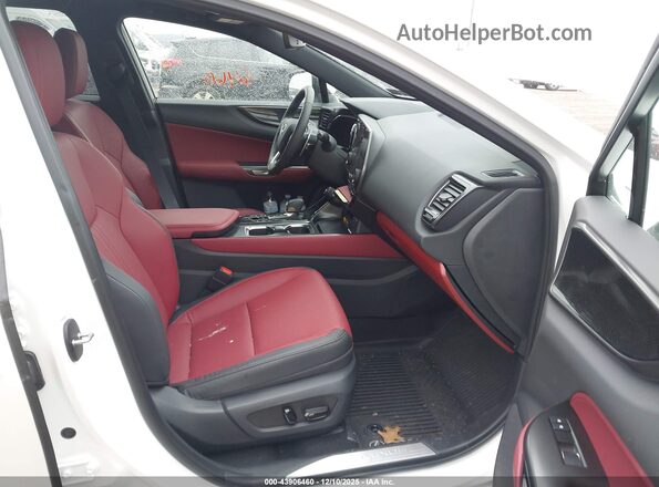 2T2AGCEZ3SC086448 2025 LEXUS NX 350 White Widok wnętrza z przodu