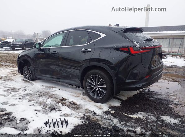 2T2AGCEZ5NC004045 2022 LEXUS NX 350 Black Tył lewy
