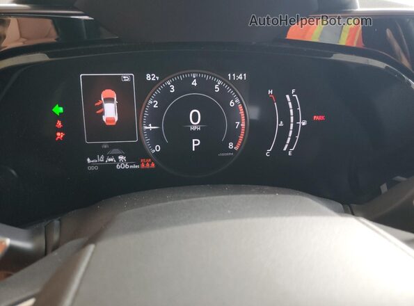 2T2AGCEZXTC094886 2026 LEXUS NX Белый Вид щитка приборов