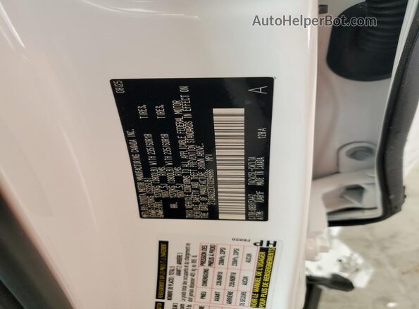 2T2AGCEZXTC094886 2026 LEXUS NX Белый Вид наклейки с VIN-кодом