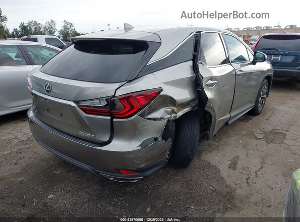 2T2AZMAA6MC203605 2021 LEXUS RX 350 Champagne Trasero derecho