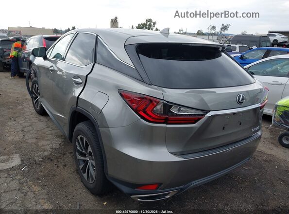 2T2AZMAA6MC203605 2021 LEXUS RX 350 Champagne Trasero izquierdo