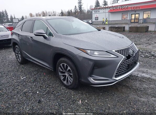 2T2AZMDA3LC240296 2020 LEXUS RX 350 Gray Delantero derecho
