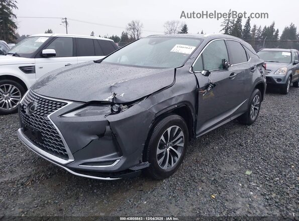 2T2AZMDA3LC240296 2020 LEXUS RX 350 Gray Vista tres cuartos delantera izquierda