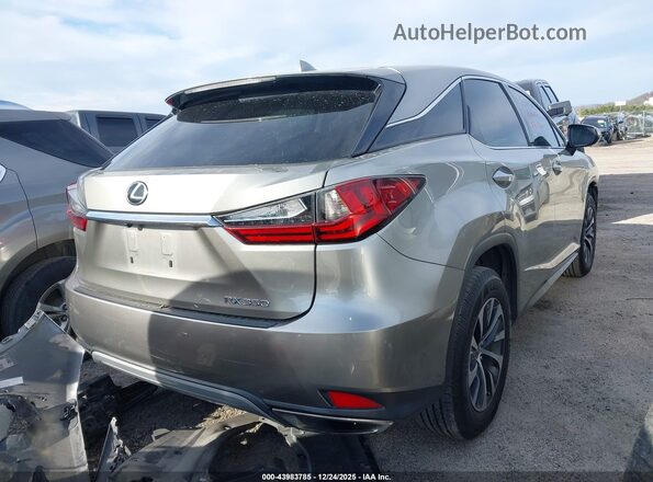 2T2AZMDA7MC299997 2021 LEXUS RX 350 Серебряный Задняя правая четверть