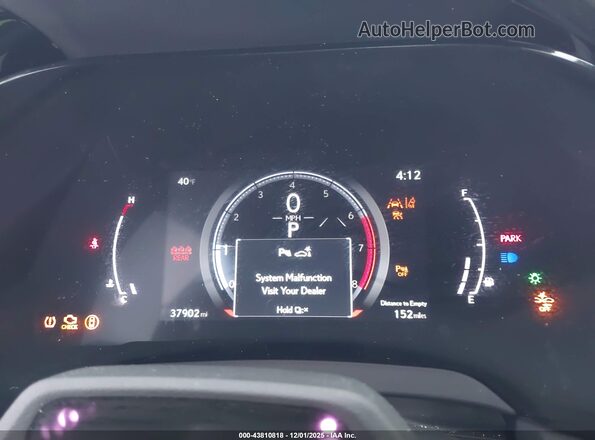 2T2BAMBA1PC012690 2023 LEXUS RX 350 Silver Widok tylnych siedzeń