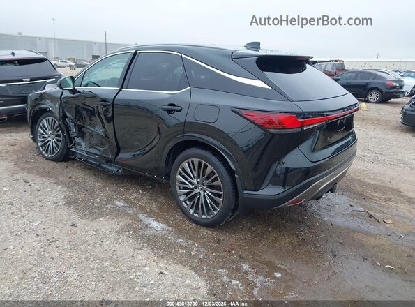 2T2BAMBA1SC063129 2025 LEXUS RX 350 Черный Задняя левая четверть
