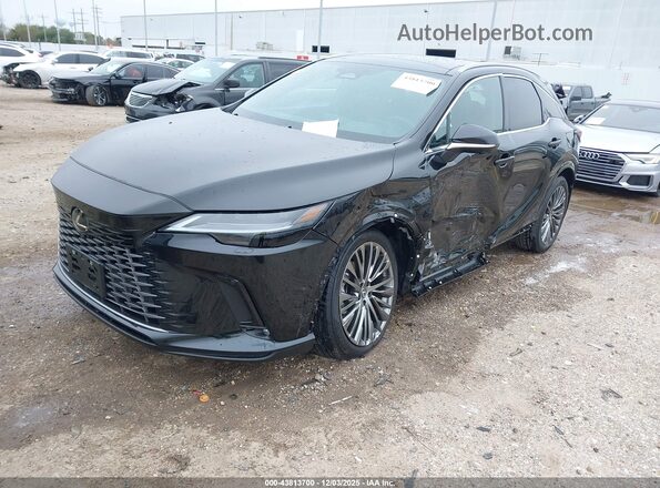 2T2BAMBA1SC063129 2025 LEXUS RX 350 Черный Передняя левая четверть