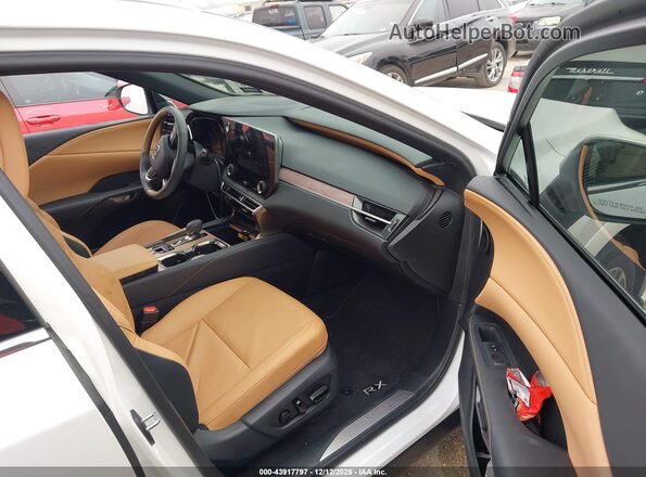 2T2BAMBA3SC059471 2025 LEXUS RX 350 White Front interior view