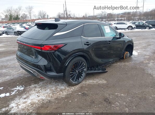 2T2BAMBA4RC048912 2024 LEXUS RX 350 Black Задня права чверть