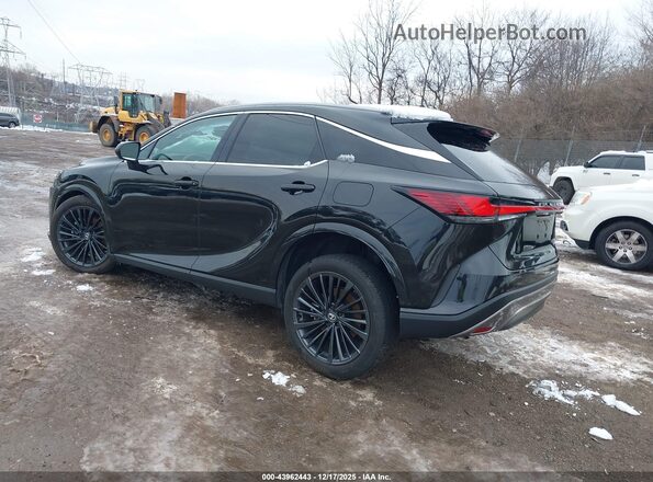 2T2BAMBA4RC048912 2024 LEXUS RX 350 Black Задня ліва чверть