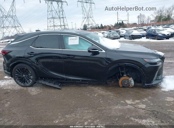 2T2BAMBA4RC048912 2024 LEXUS RX 350 Black Вид задньої частини салону