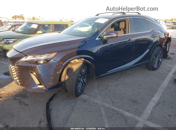 2T2BAMBA5PC007380 2023 LEXUS RX 350 Blue Առջևի ձախ երեք քառորդ տեսարան