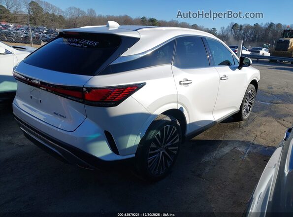 2T2BAMBA9SC055005 2025 LEXUS RX 350 White უკანა მარჯვენა