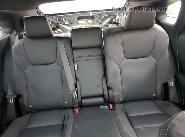 2T2BAMBAXPC012381 2023 LEXUS RX Black Vista de los asientos traseros