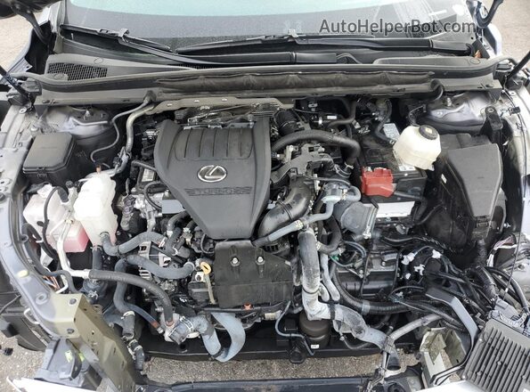 2T2BAMBAXPC012381 2023 LEXUS RX Black Vista del compartimento del motor