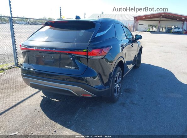 JTJCHMAA2R2020785 2024 LEXUS RX 350 Черный Задняя правая четверть