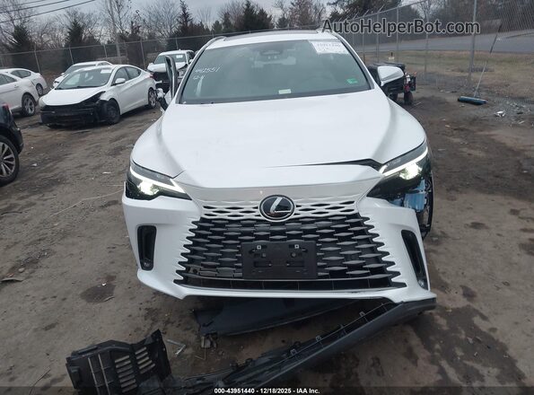 2T2BAMCA0SC098775 2025 LEXUS RX 350 White Front view