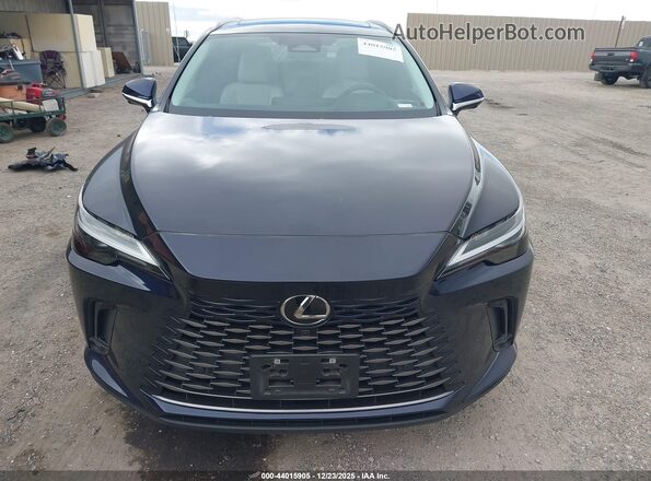 2T2BAMCA2PC038424 2023 LEXUS RX 350 Blue Widok wnętrza z tyłu