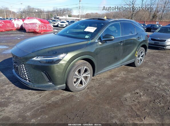 2T2BAMCA2RC060622 2024 LEXUS RX 350 Green Vista tres cuartos delantera izquierda