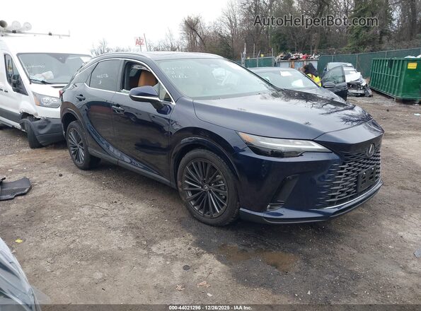 2T2BAMCA2SC120324 2025 LEXUS RX 350 Dark Blue Delantero derecho