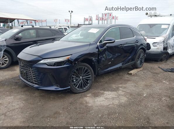 2T2BAMCA2SC120324 2025 LEXUS RX 350 Dark Blue Vista tres cuartos delantera izquierda