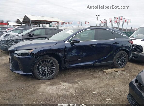 2T2BAMCA2SC120324 2025 LEXUS RX 350 Dark Blue Vista interior de 360 grados