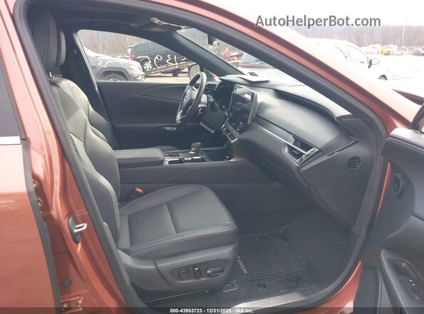 2T2BAMCA3PC011572 2023 LEXUS RX 350 Brown Widok wnętrza z przodu