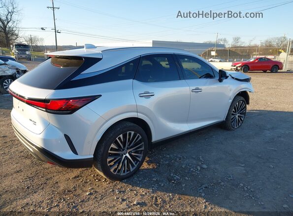 2T2BAMCA3RC077106 2024 LEXUS RX 350 Белый Задняя правая четверть