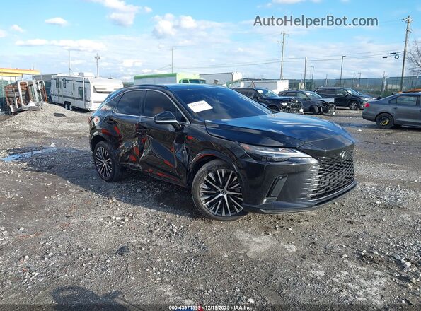 2T2BAMCA4PC025741 2023 LEXUS RX 350 Черный Передняя правая четверть